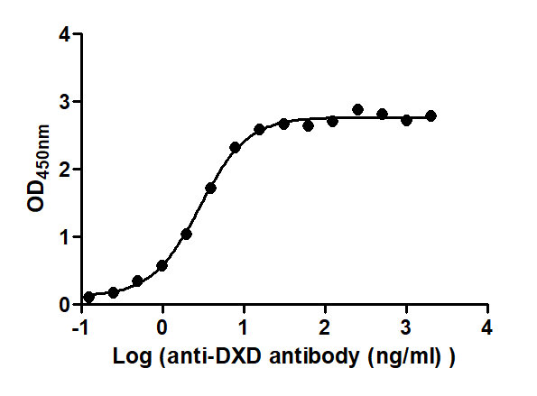 The Binding Activity of ADC-DXD(2) with Anti-DXD antibody.